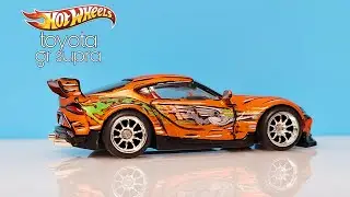 custom hot wheels toyota gr supra