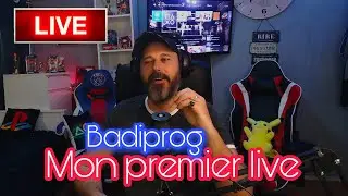 premier live sur YouTube
