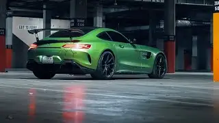 AMG GTR Night Run. [4K]