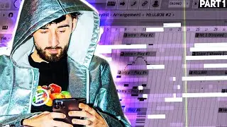 Rio Leyva Making Beats From Scratch For 24 HOURS 