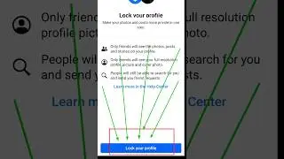 facebook me lock kaise lagaye  #shortsfeed #shorts #short