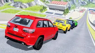 Epic High Speed Car Jumps 