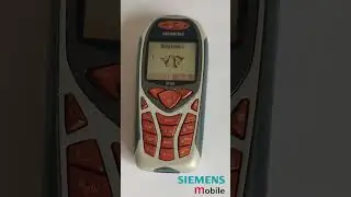 Siemens m56 on / off + side lights + demo play #siemens #celular #cellphone #telephone #telefone