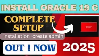 How to install Oracle 19c in windows 10 || Completely installed oracle Database  in 2024.