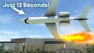 Crashing Just 12 Seconds After Takeoff | Drugged Pilots vs. Plane