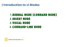 Mastering vi Editor Modes: A Beginner's Guide to Efficient Text Editing