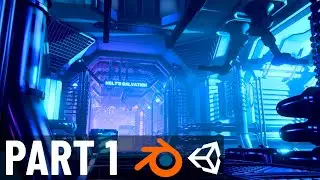 Building a Sci-Fi Corridor (Blender and Unity) - Part 1