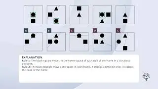 EPSO Abstract Reasoning task 5 - video explanation