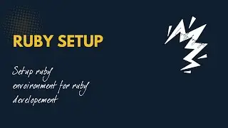 Easy way to setup Ruby on Linux and window operating system #ubuntu #windows #operatingsystem