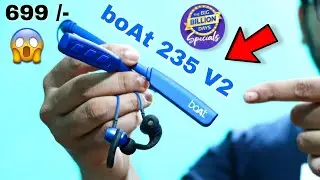 Boat 235 V2 unboxing and full review | best bluetooth earphone under Rs 1000 🔥 Flipkart BBD offer