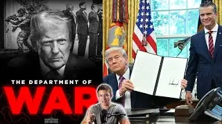 Department of Defense RENAMED to WAR, Left and Right DEBATE, MSNBC & Fox News REACTION