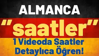 Ders 31 Almanca A1Temel Seviye / Saatler 