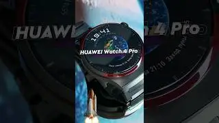 Кратко о HUAWEI Watch 4 Pro - Космический Дизайн #ОчБыстро #HUAWEI #huaweiwatch