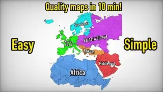 MAKE QUALITY MAPS | Easy Tutorial Under 5 mins