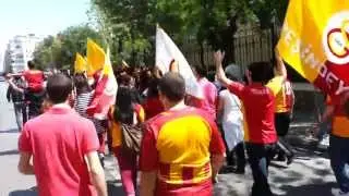 TFF Protesto Galatasaray İzmir Yürüyüşü - 14 Nisan 2013