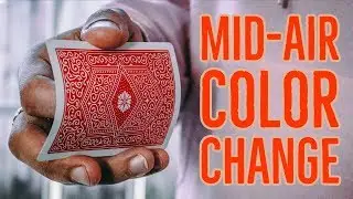 Card Trick Tutorial- Mid-Air Joker Change