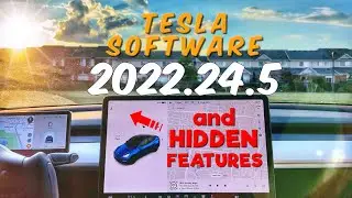 TESLA 2022.24.5 FULL WALK THRU with HIDDEN FEATURES!