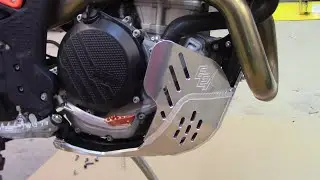Enduro Engineering Xtreme skid plate install on '24 KTM 350exc-f