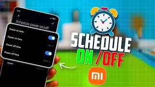 How to Schedule Power On/Off Times on Xiaomi Phones | Automate Your Device Power Settings