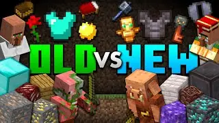 OLD vs NEW Minecraft! (Which is Better?)