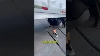 Customer Would NOT Move his Truck 🛻 🚫 #satisfying #asphalt #cracksealing