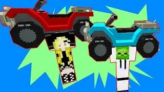 LOS QUADS HACEN DRIFT! - CARRERAS LOCAS - MINECRAFT!