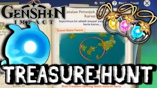 THE LOST TREASURE IN GUYUN STONE FOREST! GENSHIN IMPACT EVENT LOST RICHES