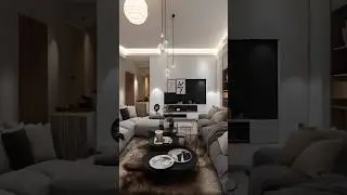 Living room design Modern style #interiordesign #render #vray #sketchup #architect #architecture #3d