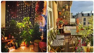 Top 30 Beautiful Balcony Lighting Decoration Ideas 2023 || Seating Arrangements || Lighting Ideas