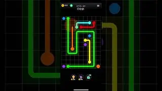 Dot knot - Line & colour puzzle Level 202 - 206
