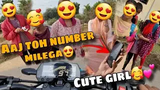I Asking Cute💕College Girls For a Ride😍 | Asking Stranger for a Ride |