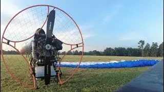 Bakertown paramotor time-lapse