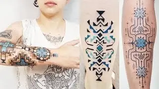 Tattoos Inspired By Amazonian Tribal Art By Brian Gomes