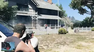 GTA 5 RDE 4.0.1 - Trevor's Revenge On Cops + Ten Star Escape