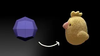 Let's model a cute little chicken