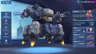 NEW Tank VORTEX with Every Weapon - Mech Arena