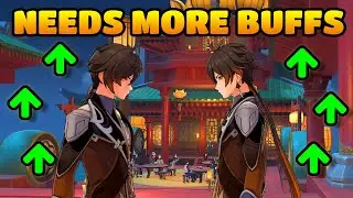 How many buffs does Zhongli need before people say he's good? (Genshin Impact 1.3 patch notes)