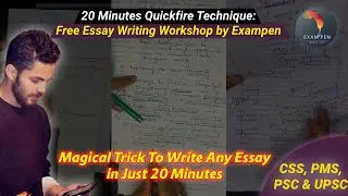 CSS Essay Preparation : Score Higher in CSS 2027 || CSS Essay Writing