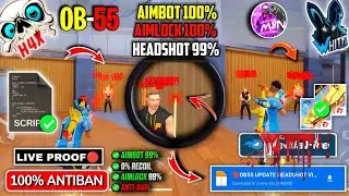Ob55 Free Fire Auto Headshot Config File🎯🌠 Macro Aimbot + No Recoil Regedit ‼️ Antiban VIP Script 👽