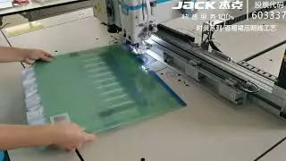 Skirt Press Line Craft sewing by Jack Template Sewing Machine