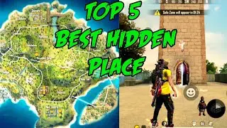BEST HIDING PLACES FOR RANK PUSH | FREEFIRE