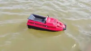 Как может плавать кораблик с GPS автопилотом UNIBOAT с правильной настройкой ПИД