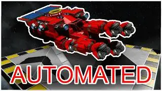 Fastest way to automate mining in vanilla Space Engineers!