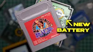 how to BATTERY SWAP your precious POKEMON GAMES