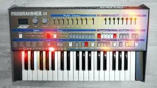 Solton Ketron Programmer 24 - Synthesizer - Italo Disco Machine (1985) sound demo + presets