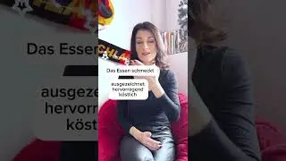 Как похвалить еду на немецком
