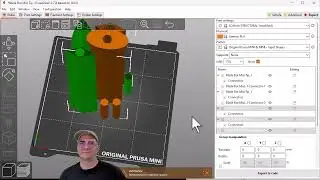 Cutting 3d printable objects with planar cuts large dowels in Prusa Slicer