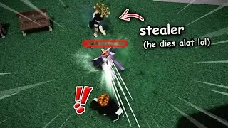 This Kill Stealer Never Gonna Let Me Down 🤫💦(The Strongest Battlegrounds)