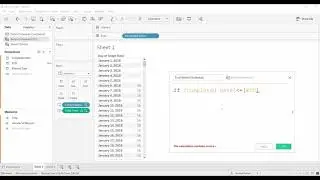 Tableau  Tutorial - How to plot independent date events