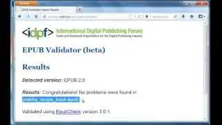 22.How to Validate EPUB formatted files